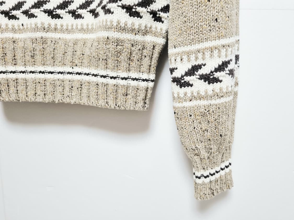 여성 레어 2022 폴로 QR인증 인타르시아 울 블렌드 긴팔 스웨터 니트 상품이미지7