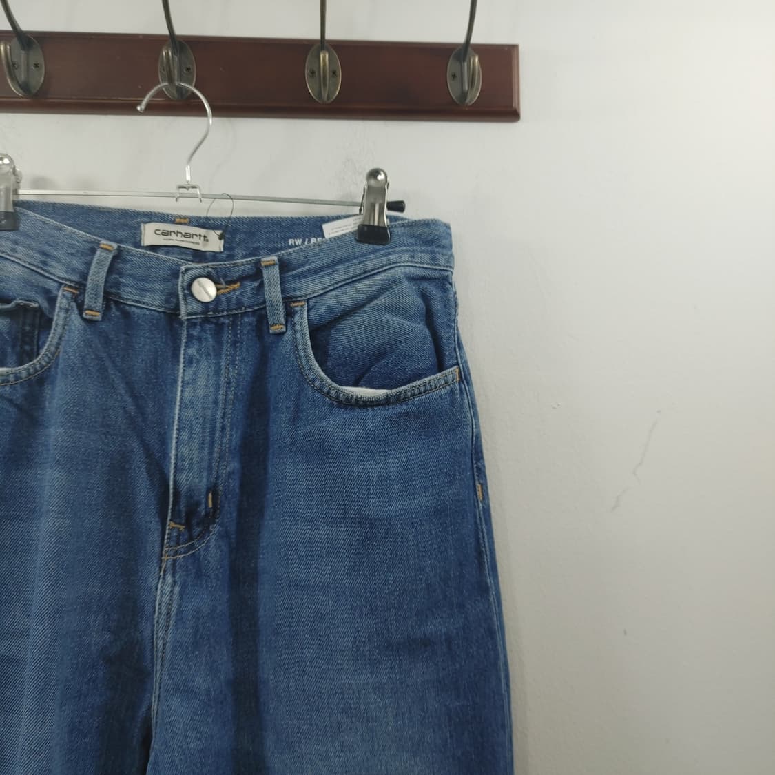 27 칼하트 여성 빈티지 와이드 데님 청바지 팬츠 상품이미지2