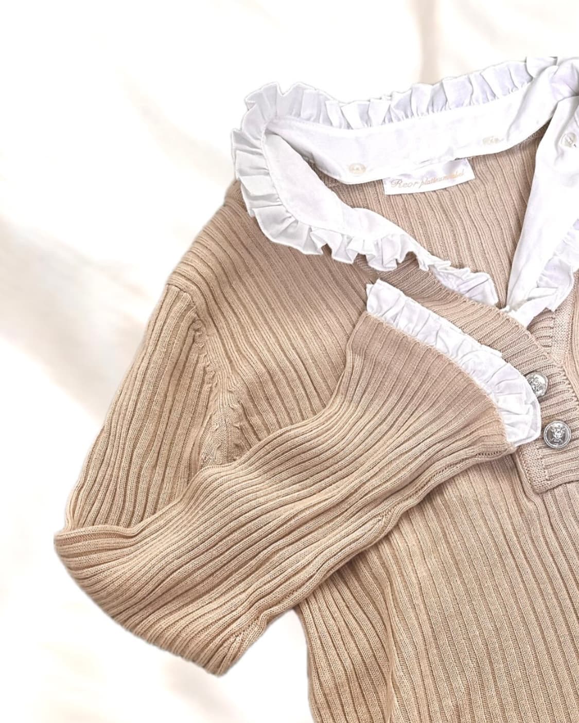 빈티지 라떼갸루 프릴셔츠 상품이미지3