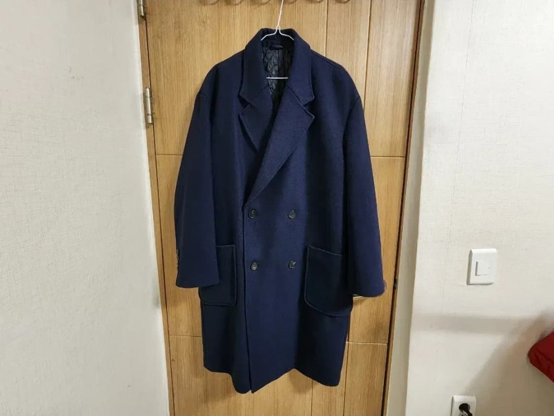 (100)에잇세컨즈 오버핏 더블 코트 상품이미지1