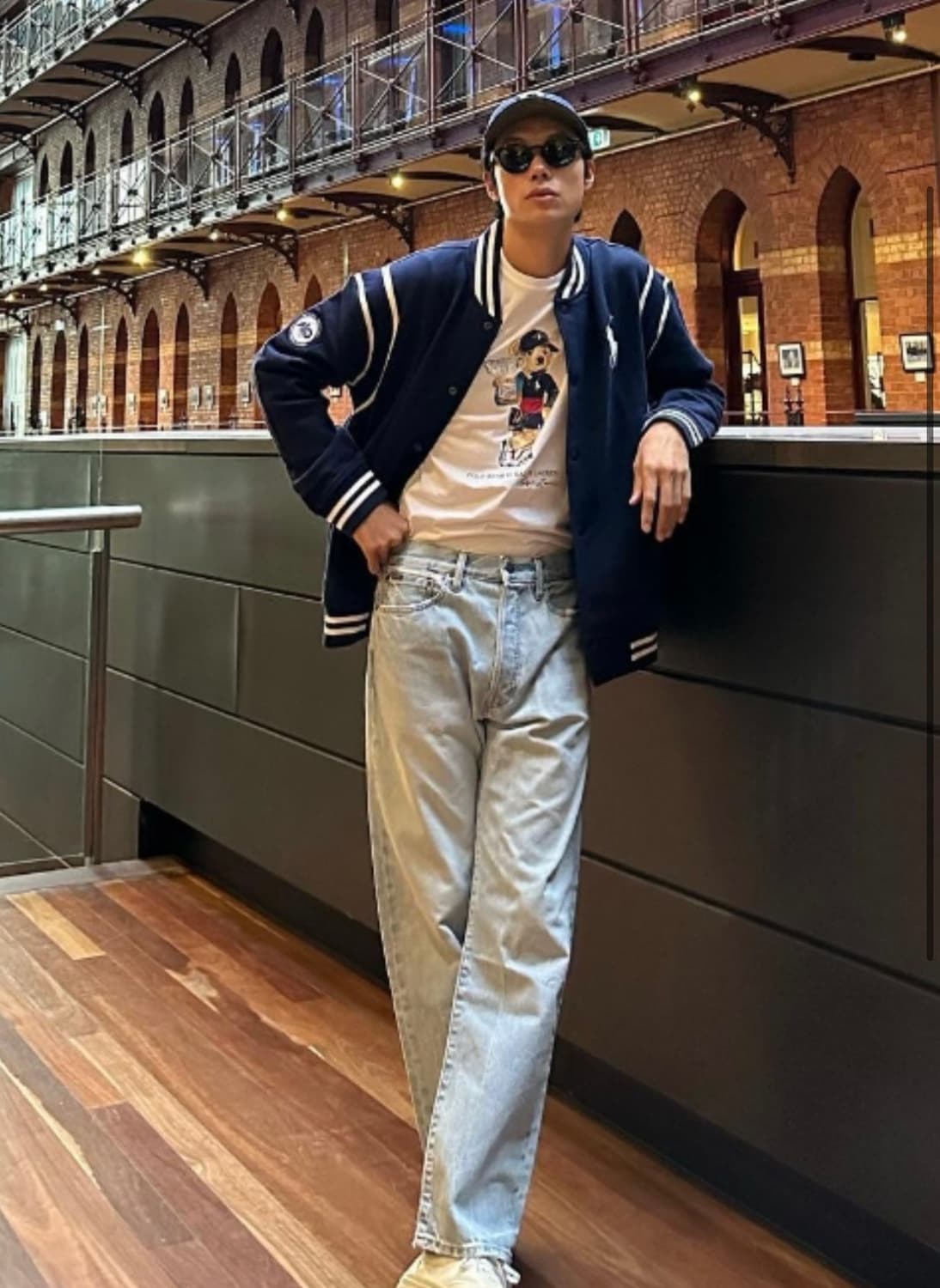 폴로 랄프로렌 빅포니 호주 오픈 바시티 자켓 상품이미지9