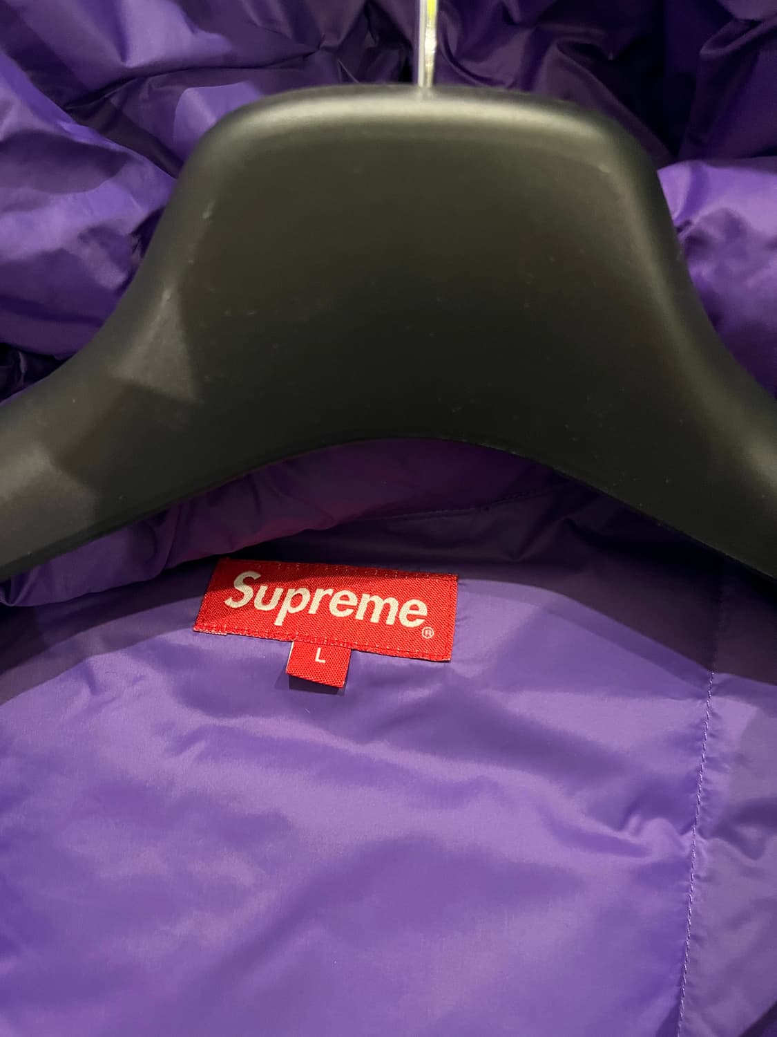 슈프림 마이크로 다운 하프 집 / 퍼플 L 상품이미지6