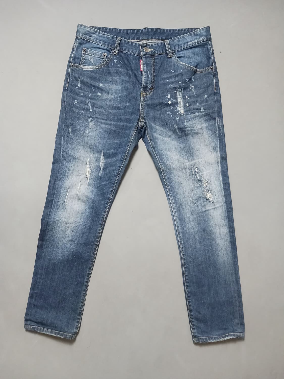 [48] 디스퀘어드2 페인트 디스워싱 슬림진 청바지 32 33 상품이미지1