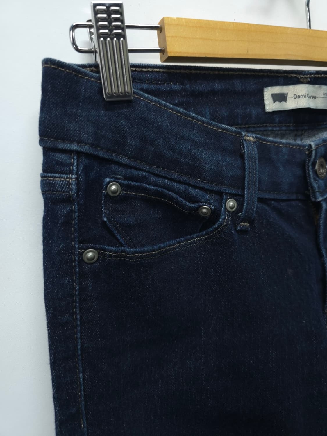 리바이스 진청 스판 스키니핏 청바지 (26) 상품이미지4