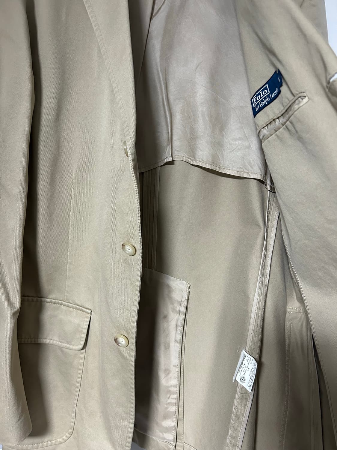 폴로 코튼 블레이져 판매 상품이미지6