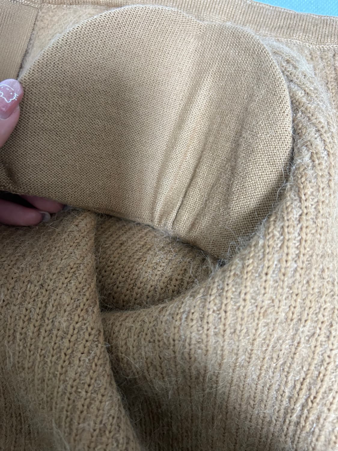 self-portrait(셀프포트레이트) 브라운 장식 트리밍 가디건 상품이미지2