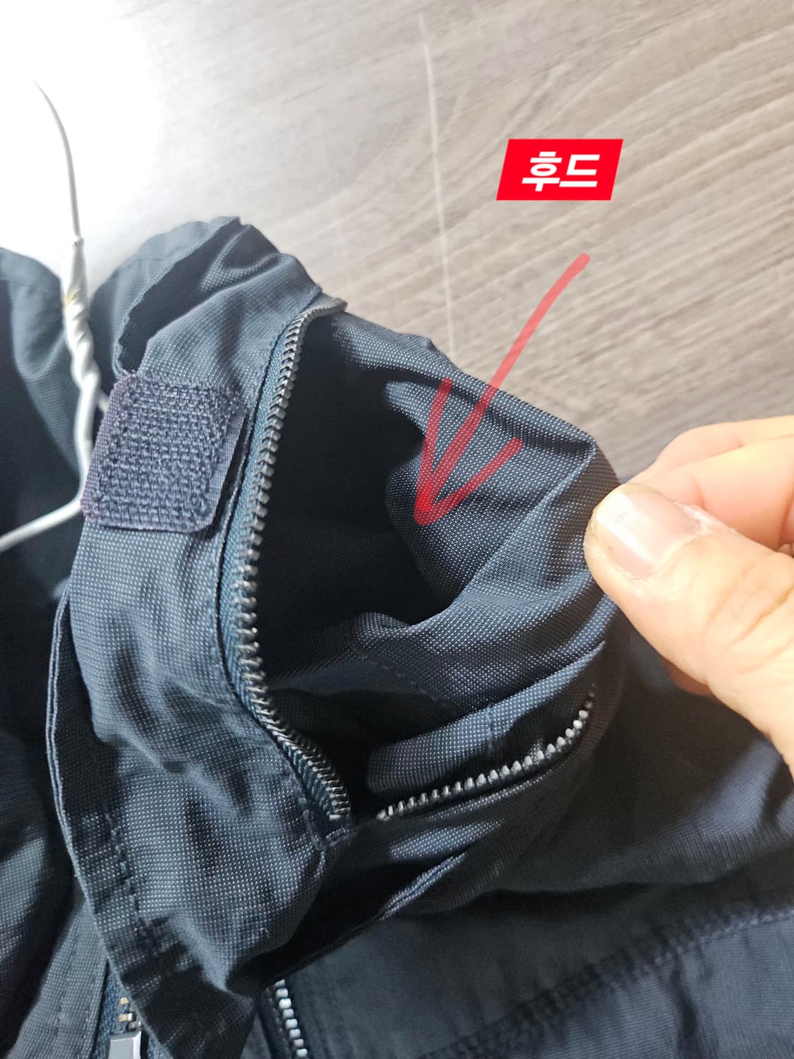 리바이스 배색 그레이 자켓 S  90  남성용 상품이미지6