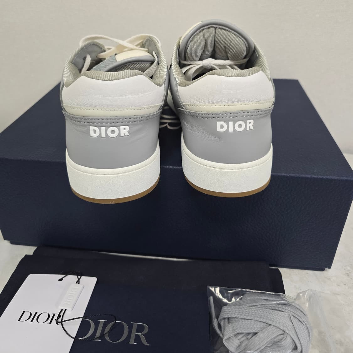 디올 B27 오블리크 스니커즈 신발 44사이즈 280 285 판매 상품이미지6