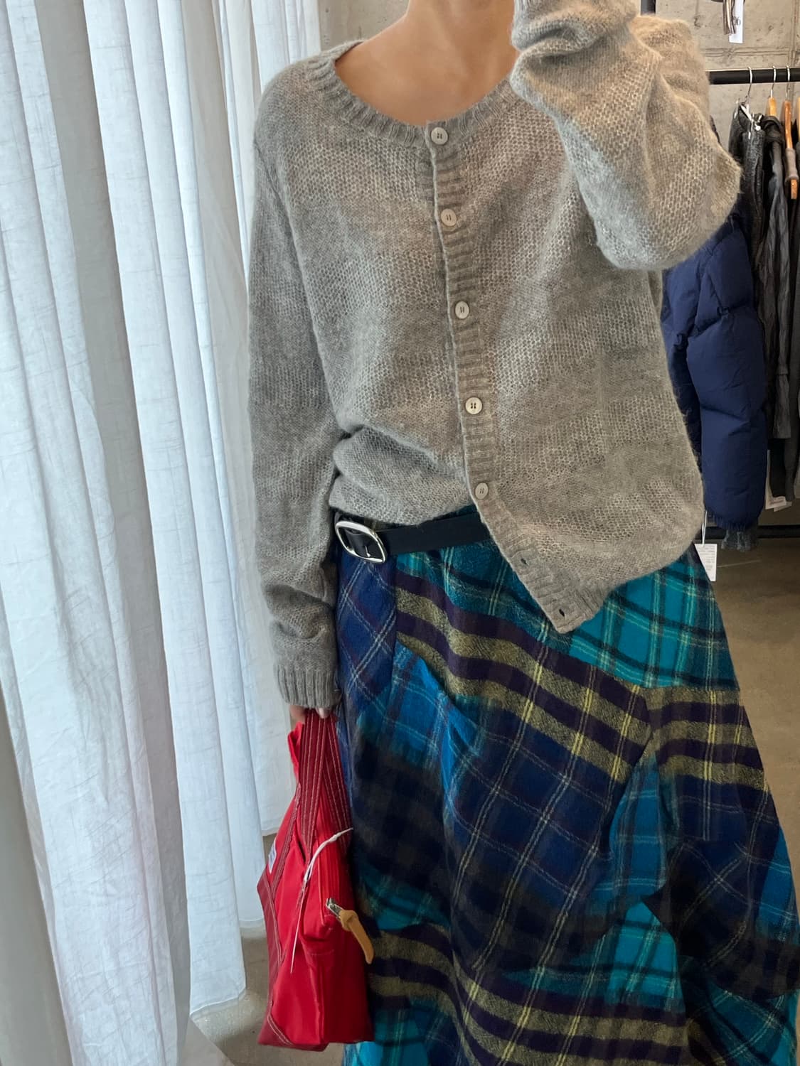 모헤어 블렌디드 가디건 상품이미지7