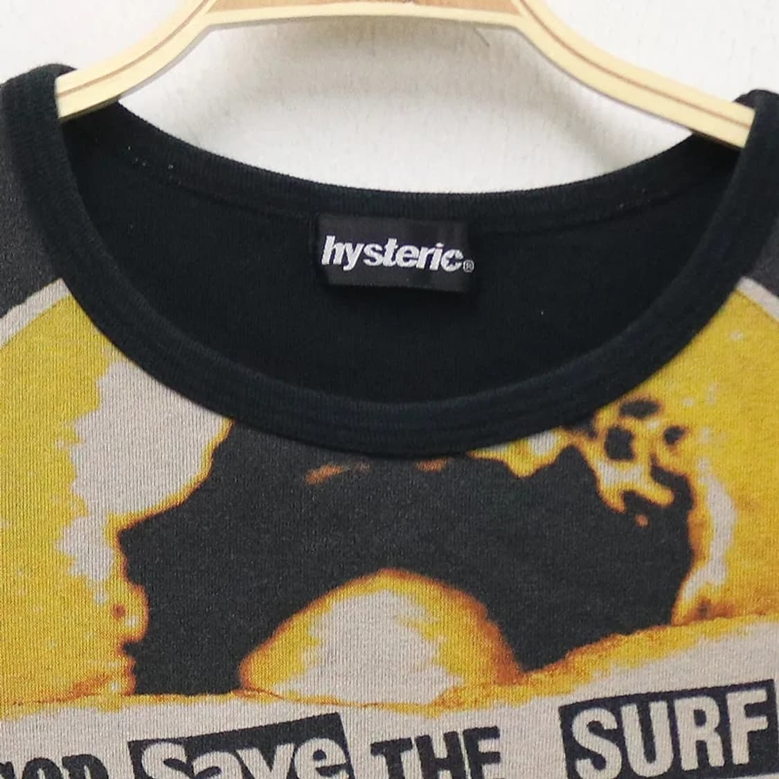 90's 히스테릭 글래머 God Save the Surf 티셔츠 상품이미지3