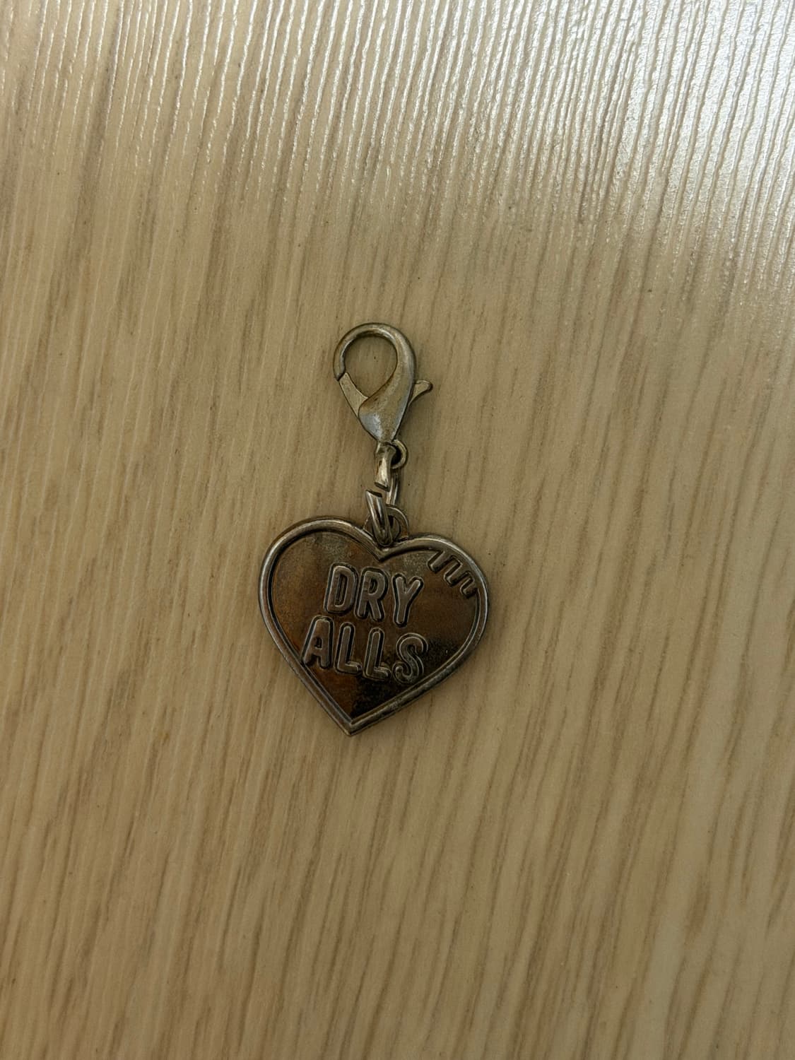 휴먼 메이드 하트 미니 키참 키링 레드 상품이미지2