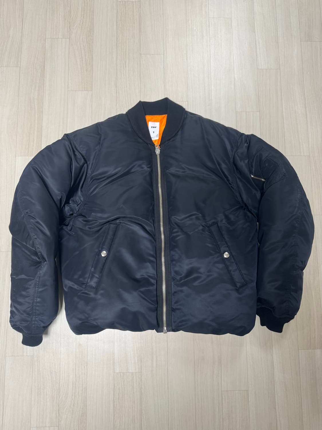 블라인드파일즈/렉코즈 밀플레이트 ma-1 구스 다운 상품이미지1