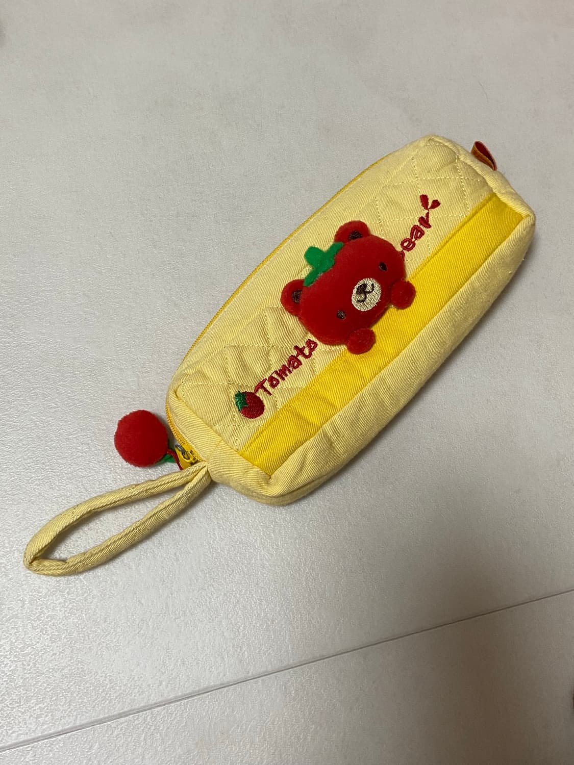 고전 토마토 곰돌이 필통 파우치 상품이미지2