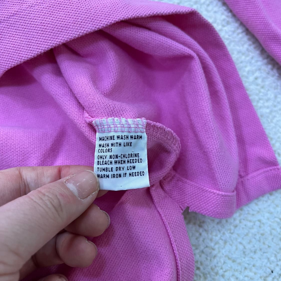 L 폴로랄프로렌 긴팔 카라 티셔츠 0319M 상품이미지3