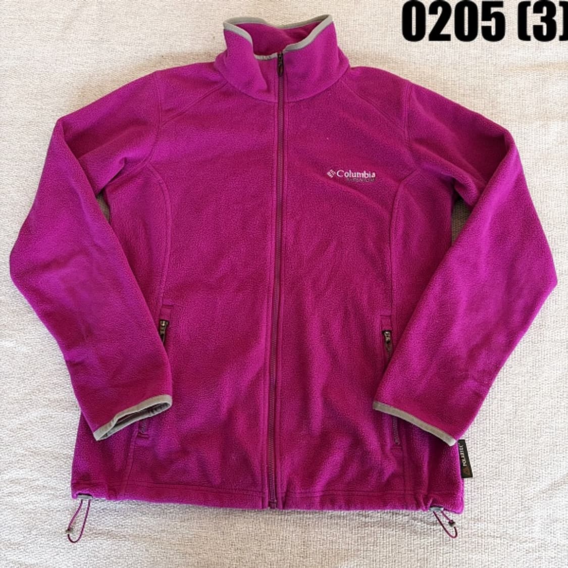 [95M] 컬럼비아 여성 등산용 아웃도어 플리스 집업 자켓 0205(3) 상품이미지1