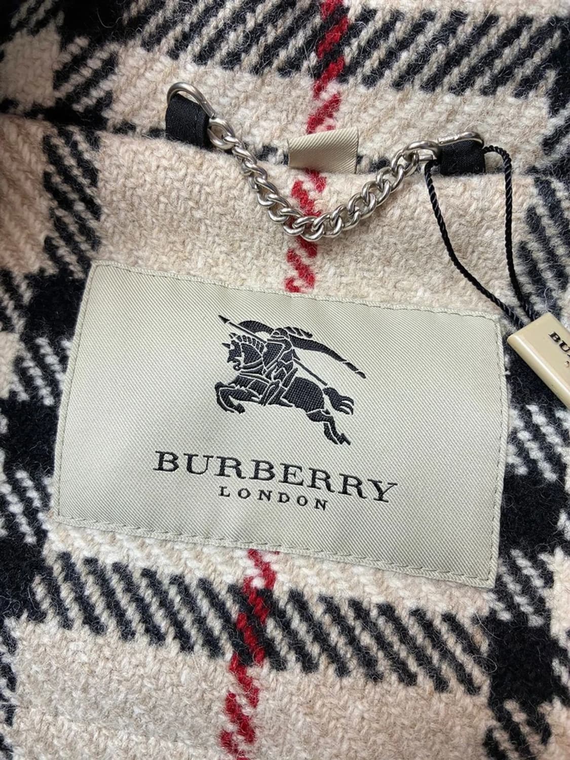 버버리 런던 00's 노바체크 램스울 자켓 PN5604    상품이미지6