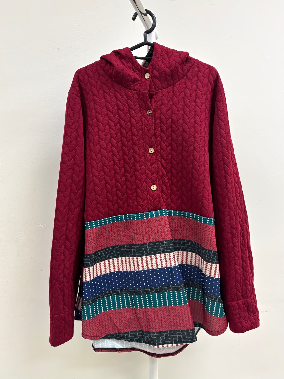 빈티지 에스닉 히피 후드티 상품이미지5