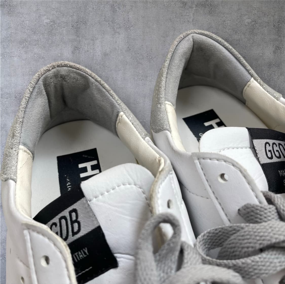 골든구스 Golden goose 화이트 실버 하이스타 스니커즈 39 상품이미지5