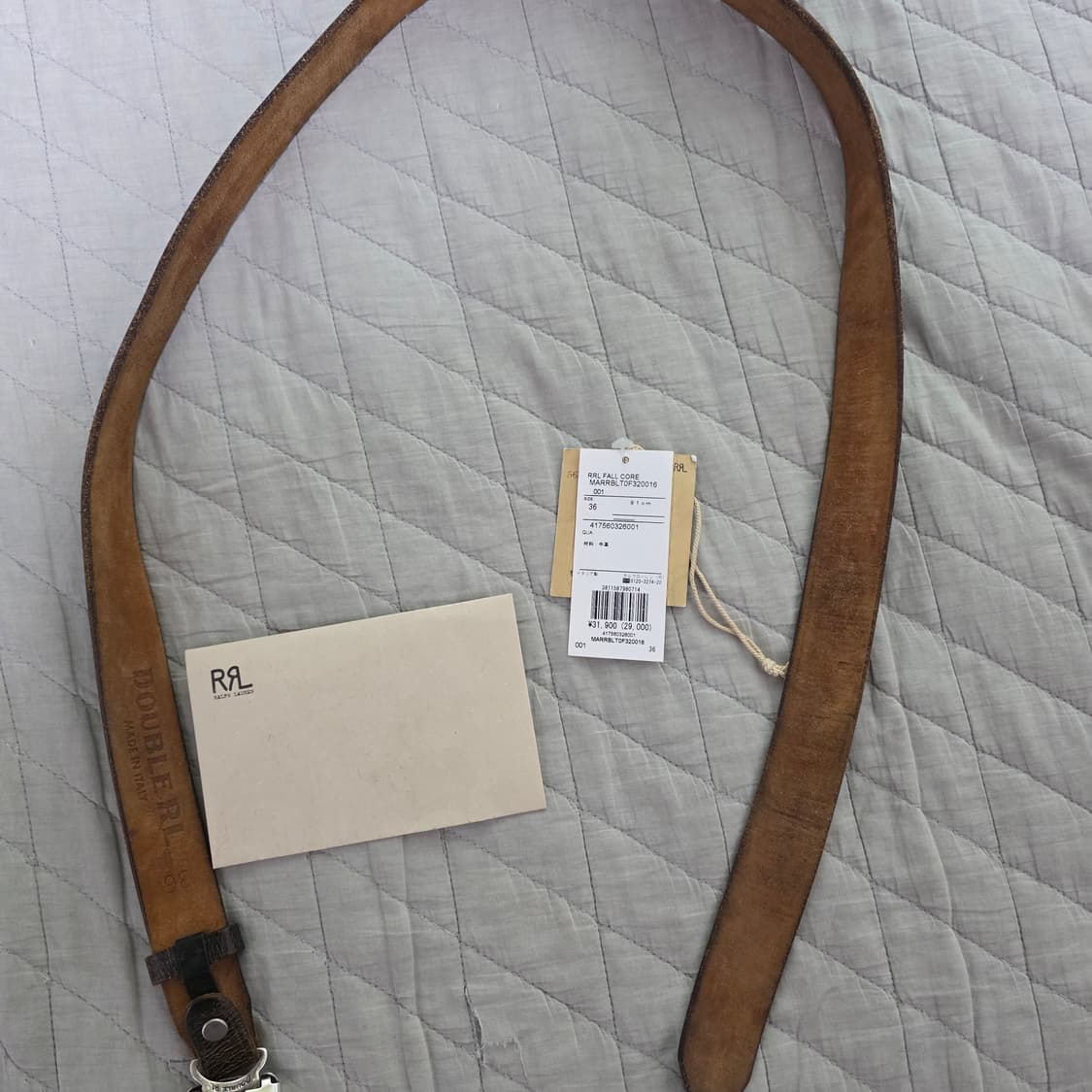 [36] 더블알엘 RRL 빈센스 벨트 상품이미지7