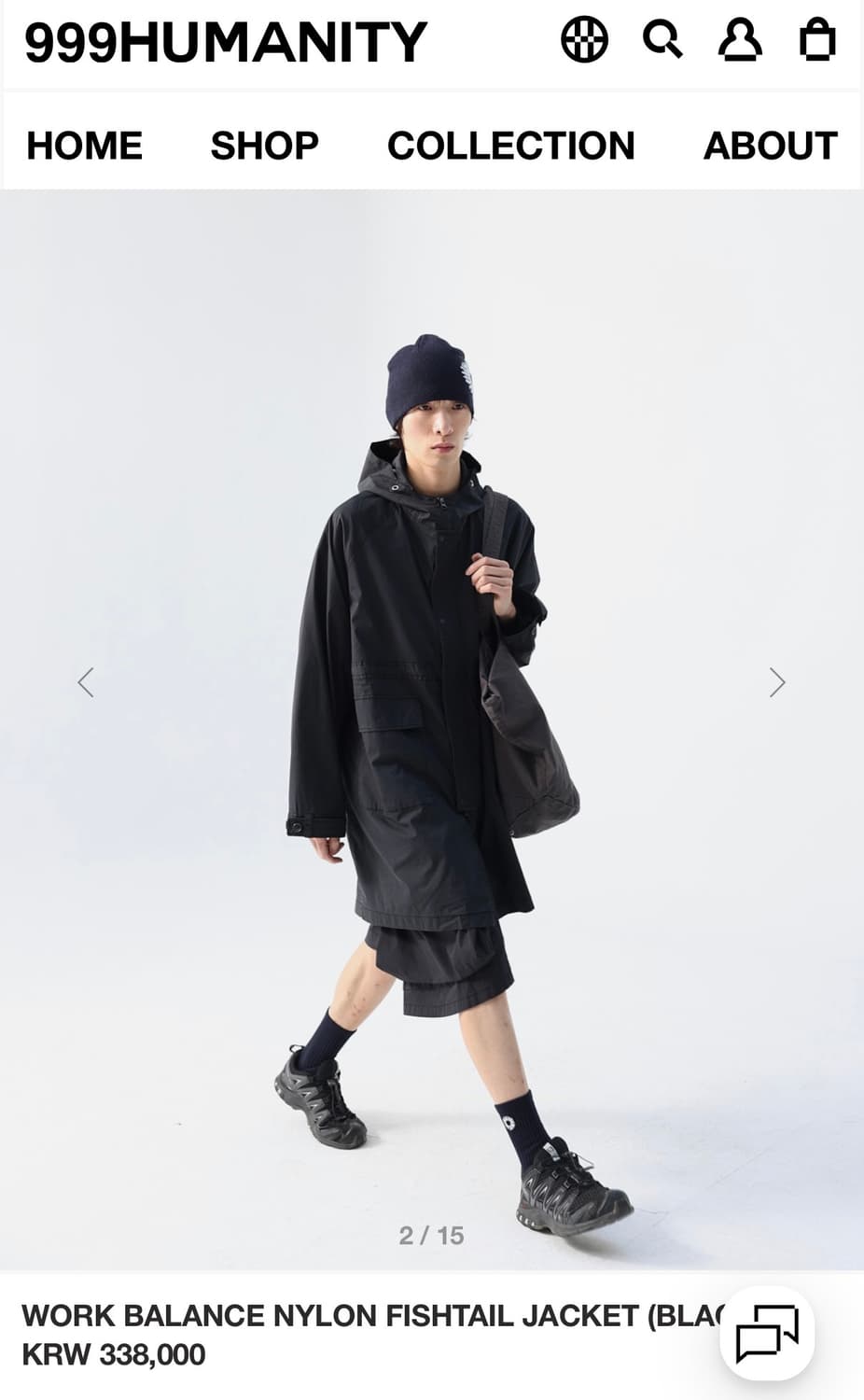 999휴머니티 WORK BALANCE NYLON FISHTAIL JACK 상품이미지2