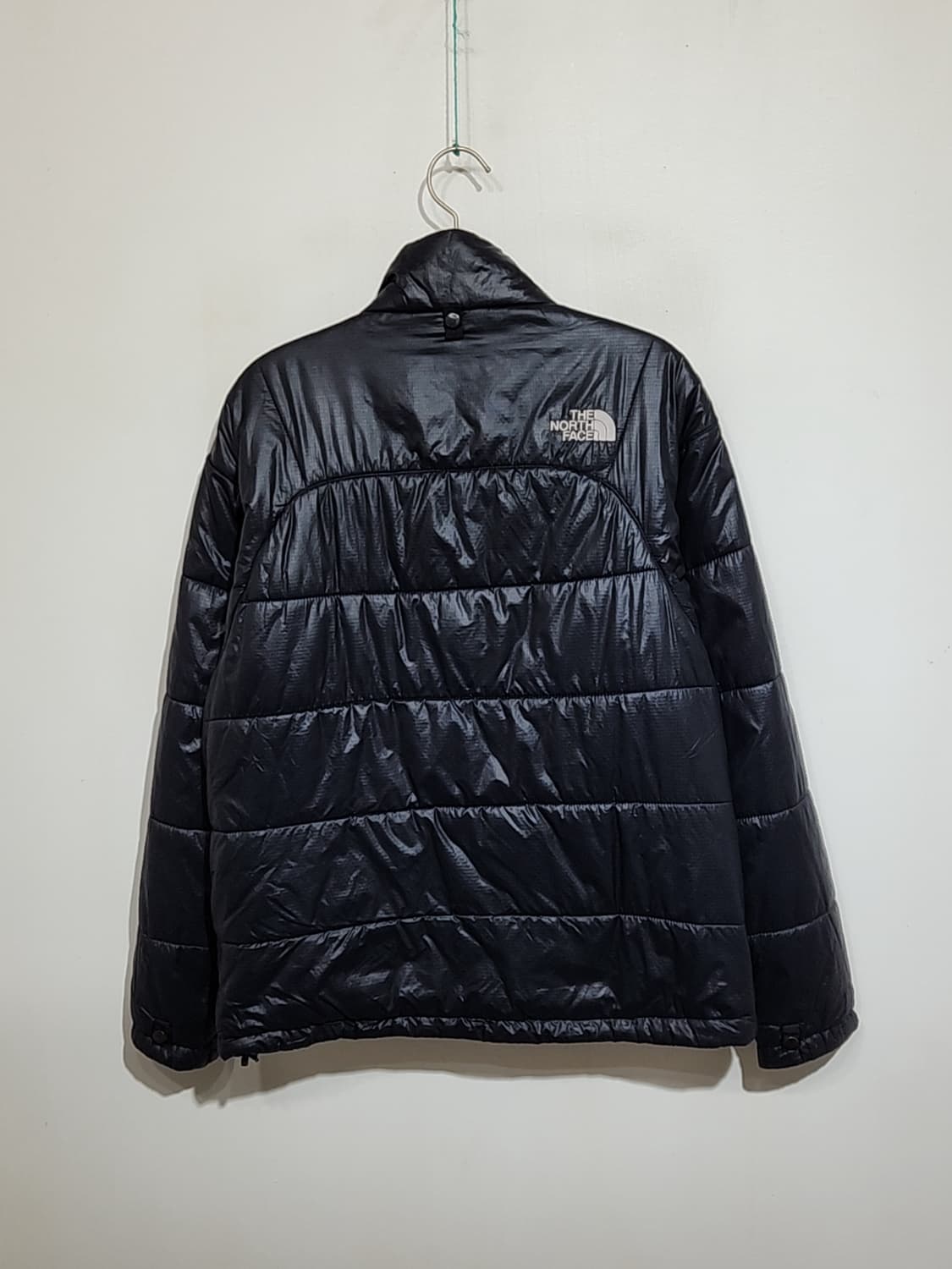 (100) 노스페이스 경량패딩 점퍼 블랙 아웃도어 자켓  상품이미지6