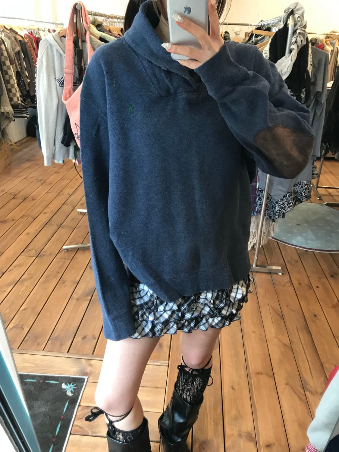 폴로 카라 니트 상품이미지1