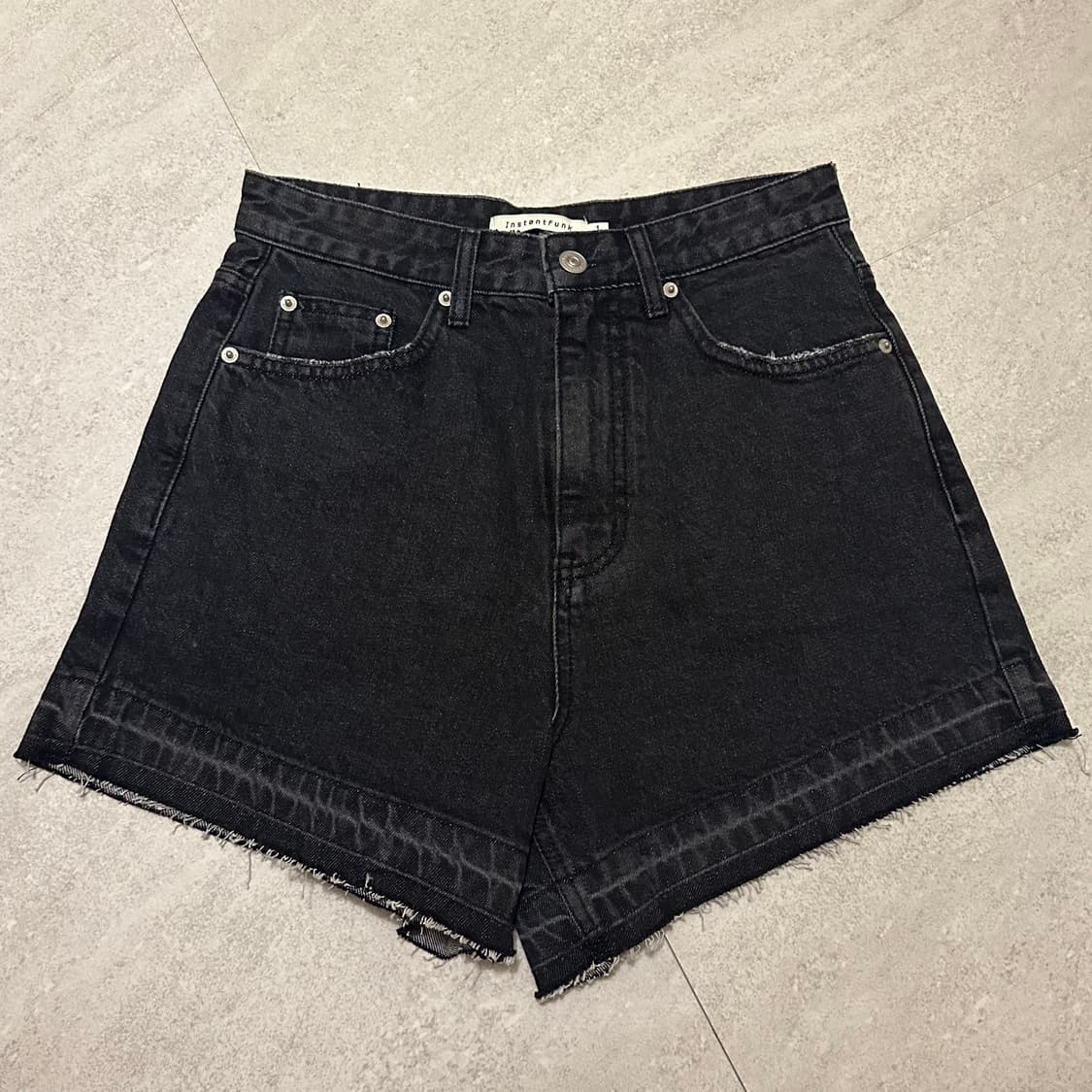 인스턴트펑크 데님반바지 상품이미지3