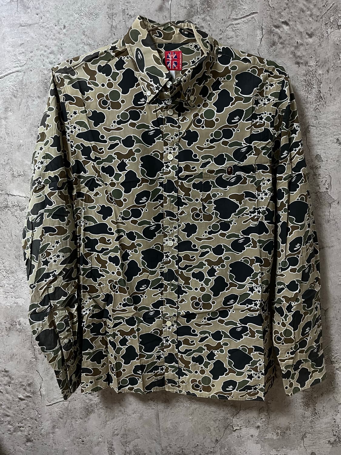 베이프 아카이브 피사체카모 셔츠 상품이미지1