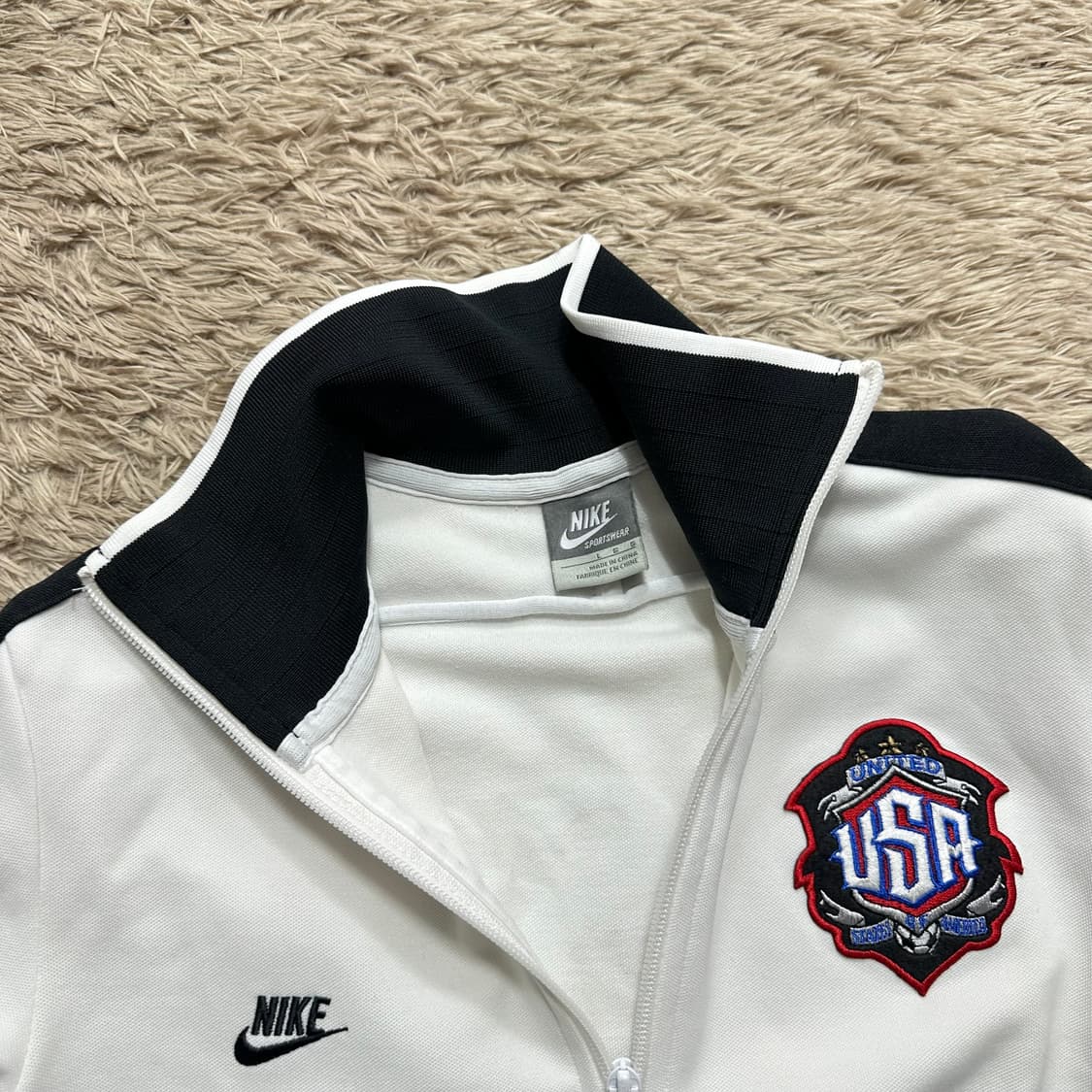 나이키 usa 트랙탑 저지 화이트 상품이미지5