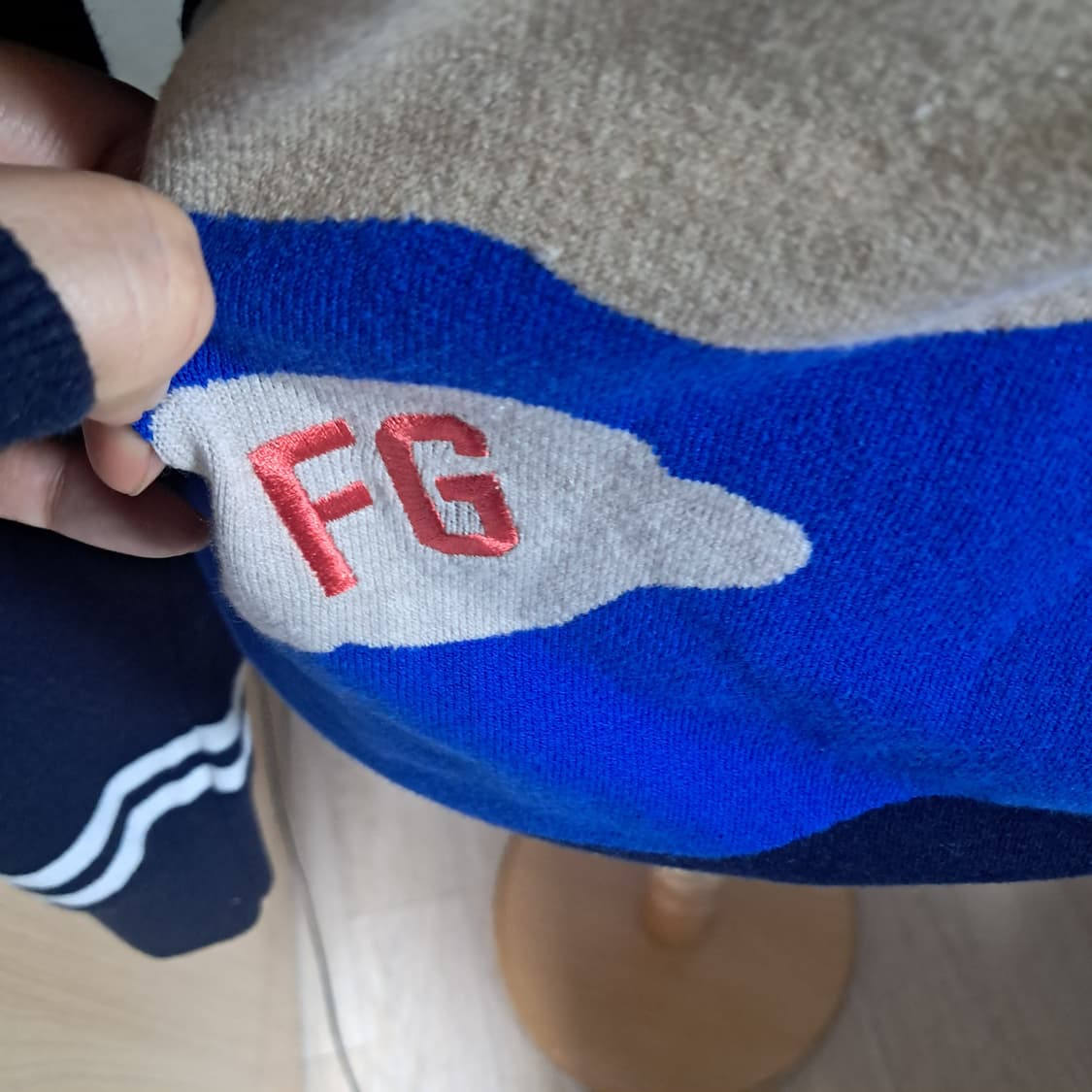 팬텀골프 네이비 여성니트 100(약55~66) 상품이미지8