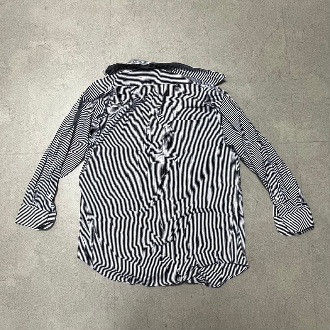 네이비 스트라이프 셔츠 상품이미지4