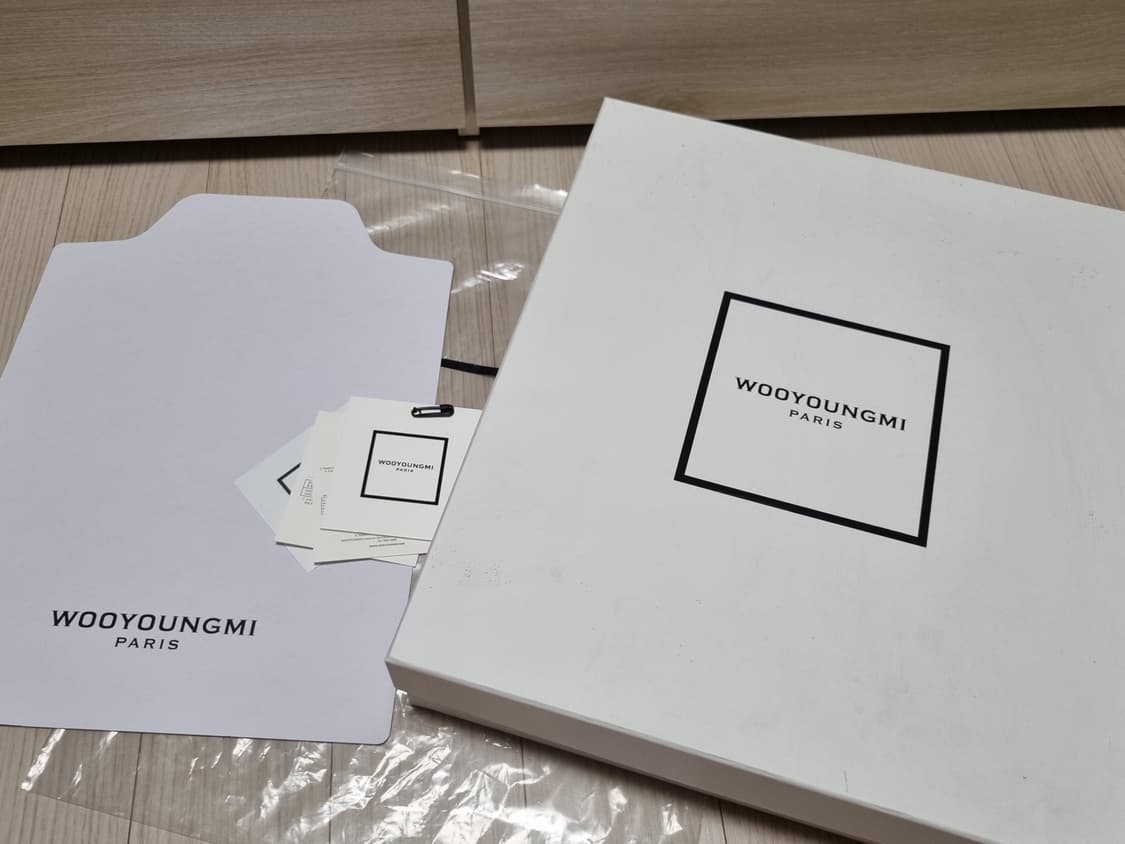 우영미 깃털 백로고 셔츠 상품이미지7