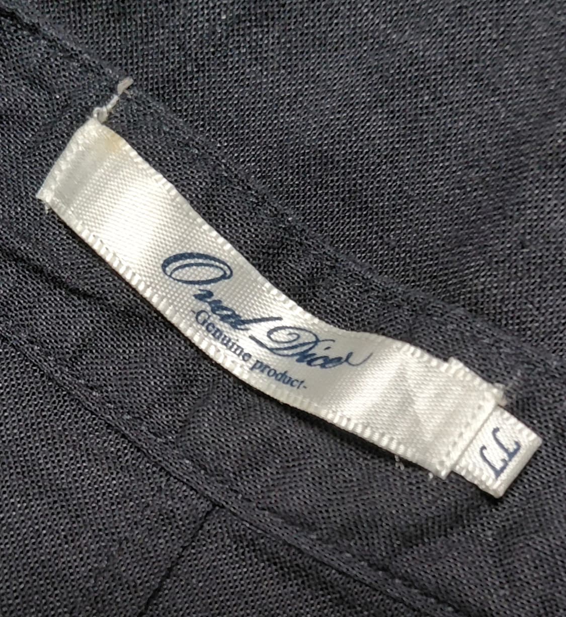 Oval Dice 린넨-코튼 차이나카라 7부소매 셔츠 (L) 상품이미지6