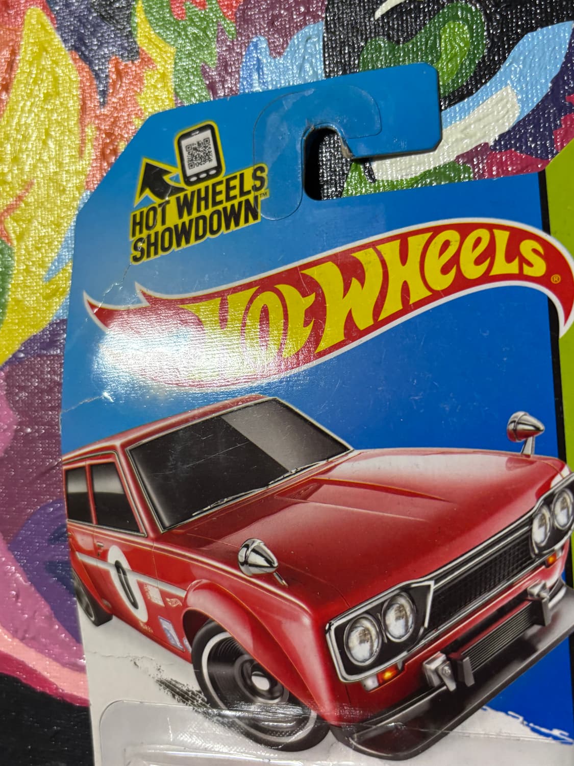 빈티지)미개봉) 핫휠 닷슨 블루버드 웨건 다이캐스트 인테리어 소품 상품이미지2