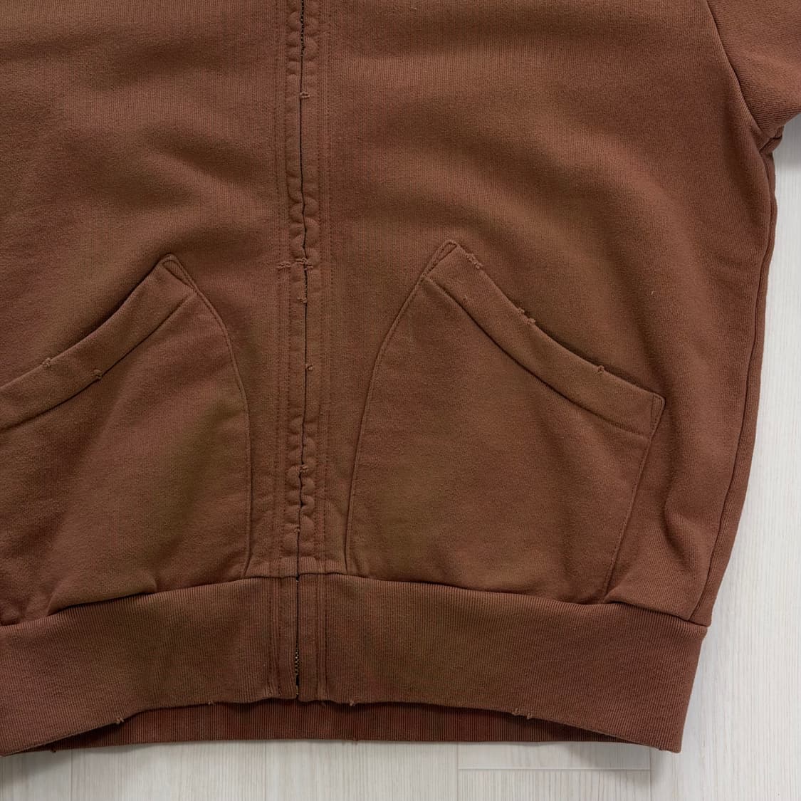 카키스 풀 집 후디 상품이미지3