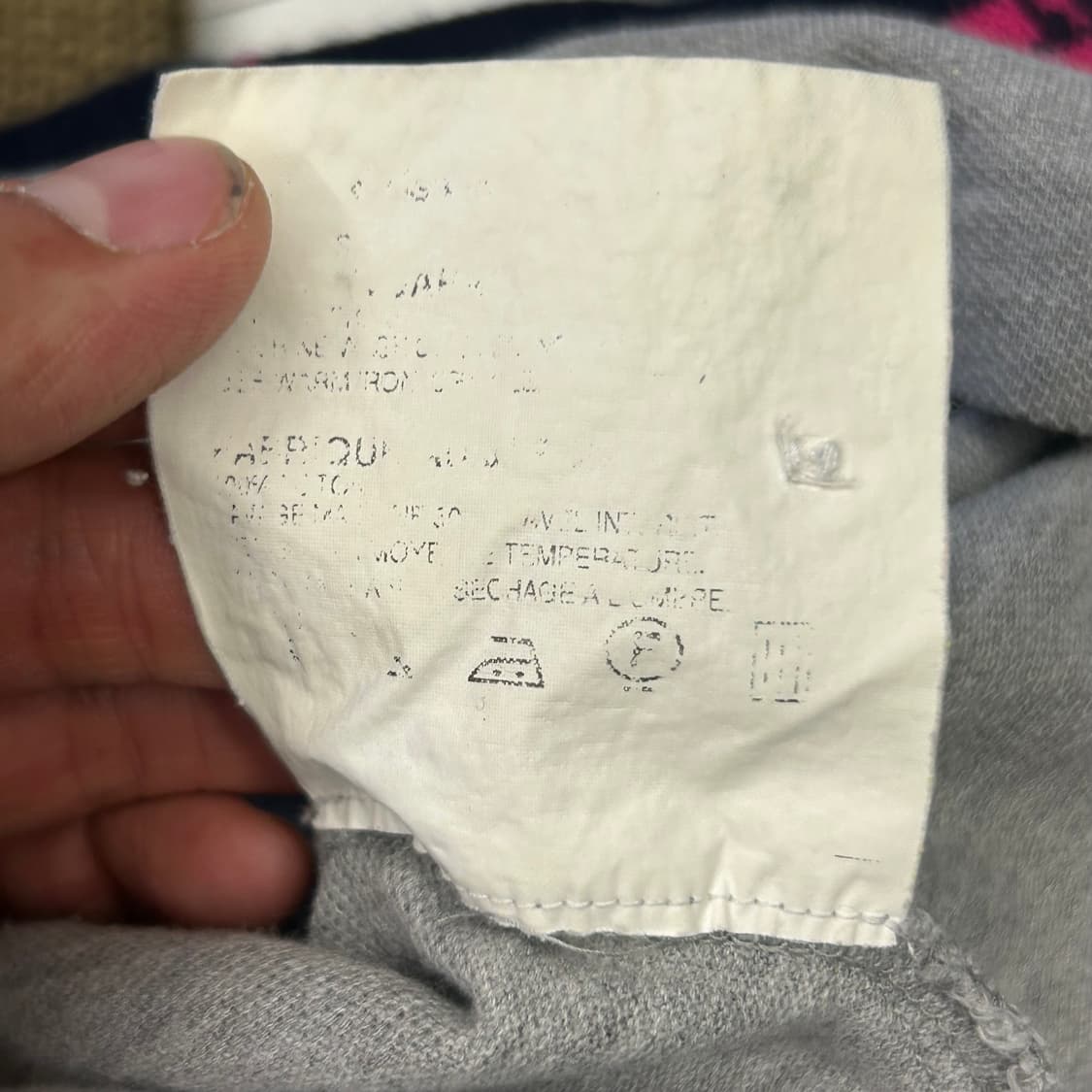 🫶🏻 꼼데가르송 Gray 카라 반팔티 🫶🏻 상품이미지5