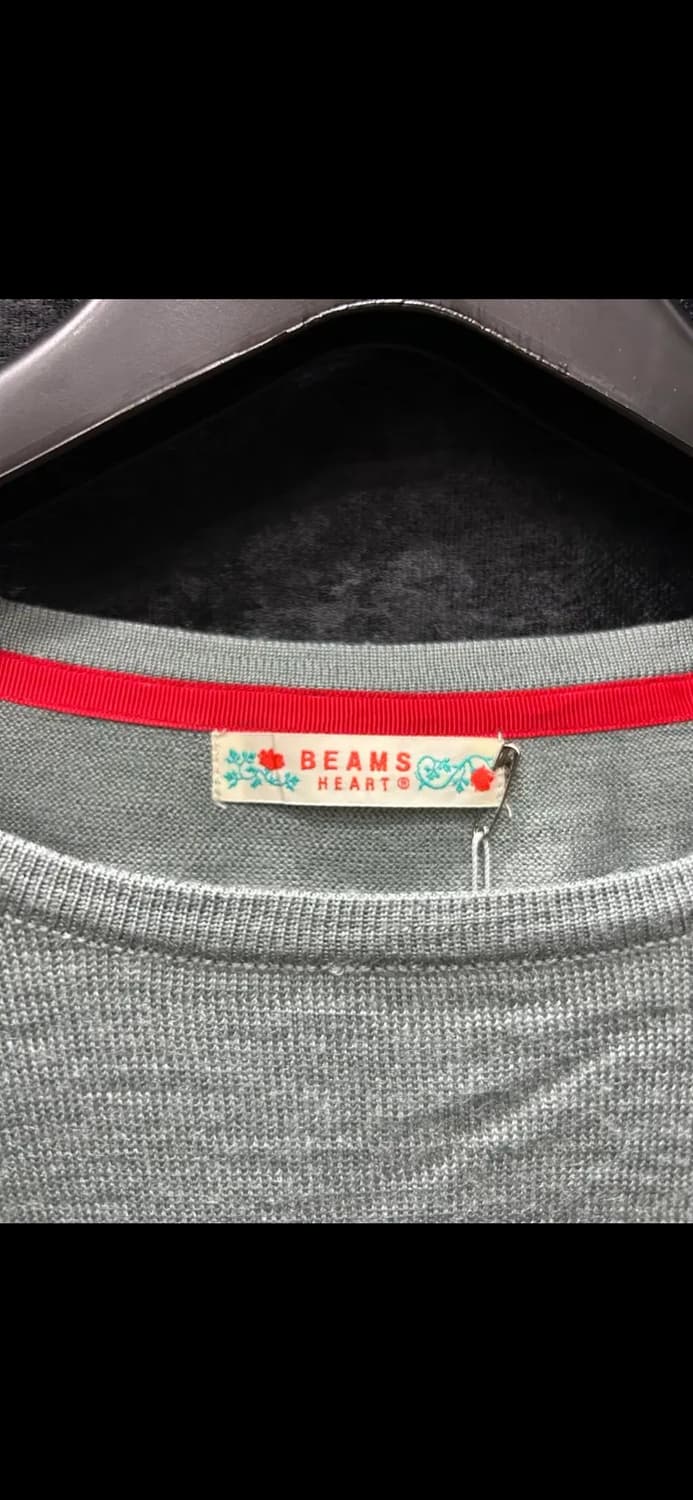 T126 빔즈하트 스트라이프 니트 SIZE S (W) 상품이미지3