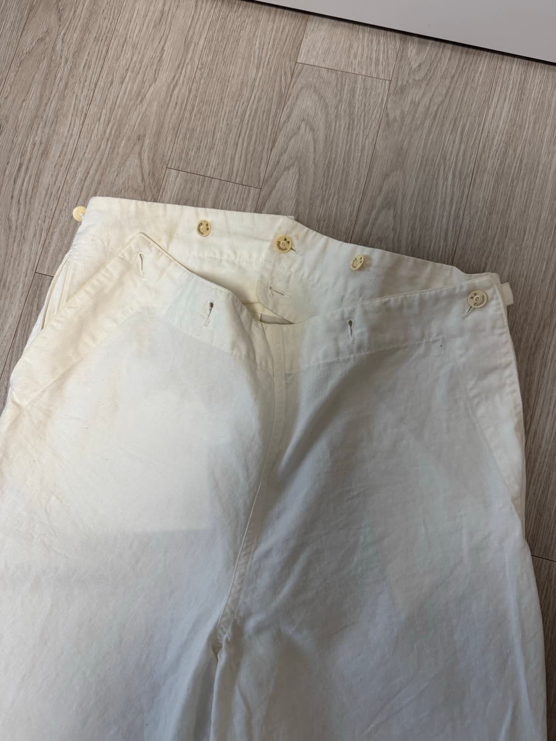 하버색 린넨 팬츠 상품이미지2