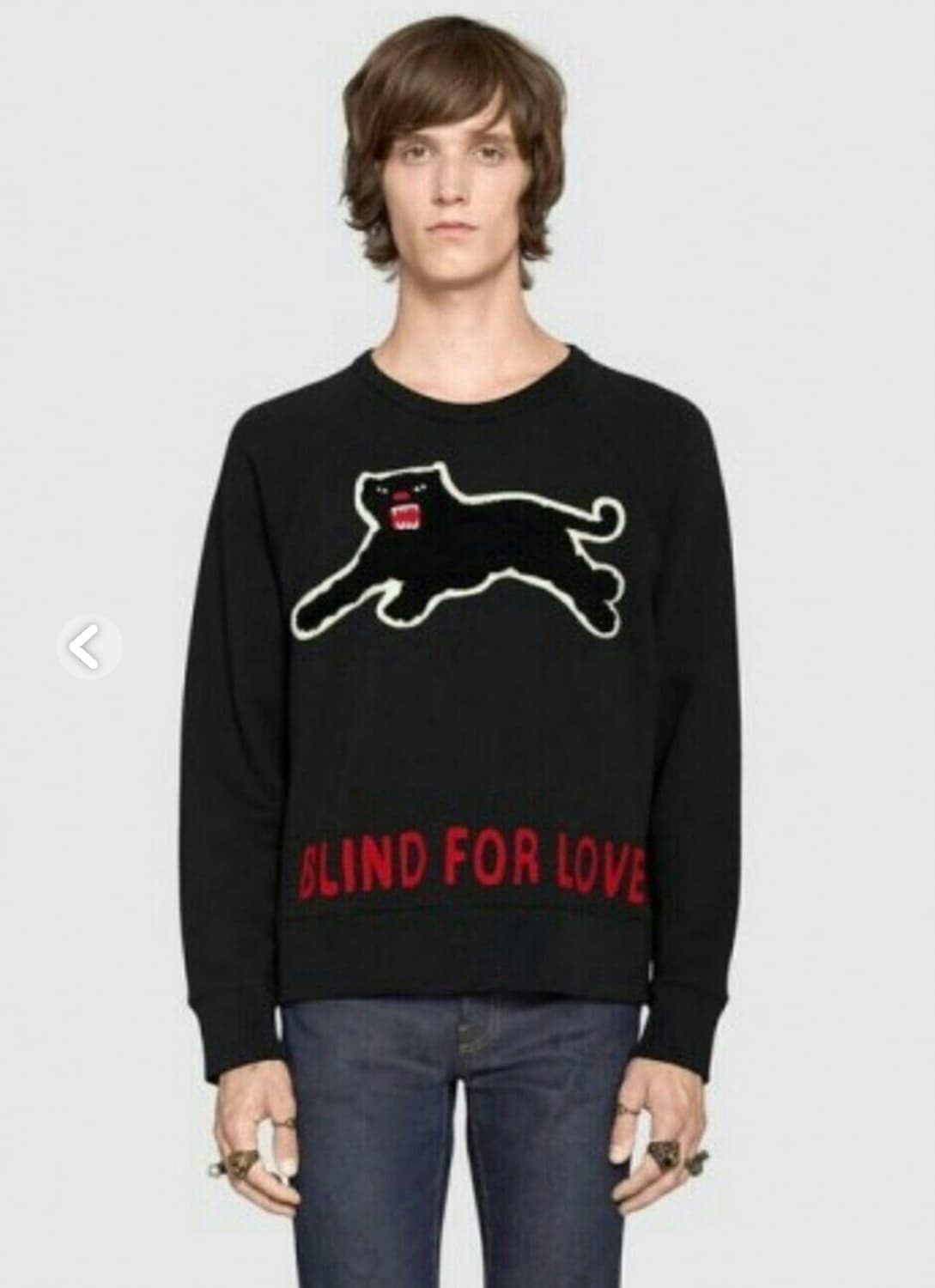 Gucci 구찌 Blind for love 스웻셔츠 상품이미지3