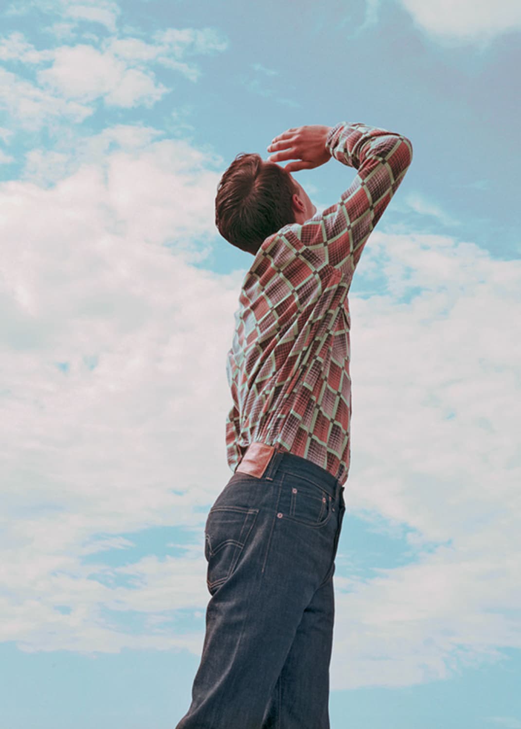 리바이스 LVC 1950'S 숏혼 셔츠 민트 그린 S 상품이미지8