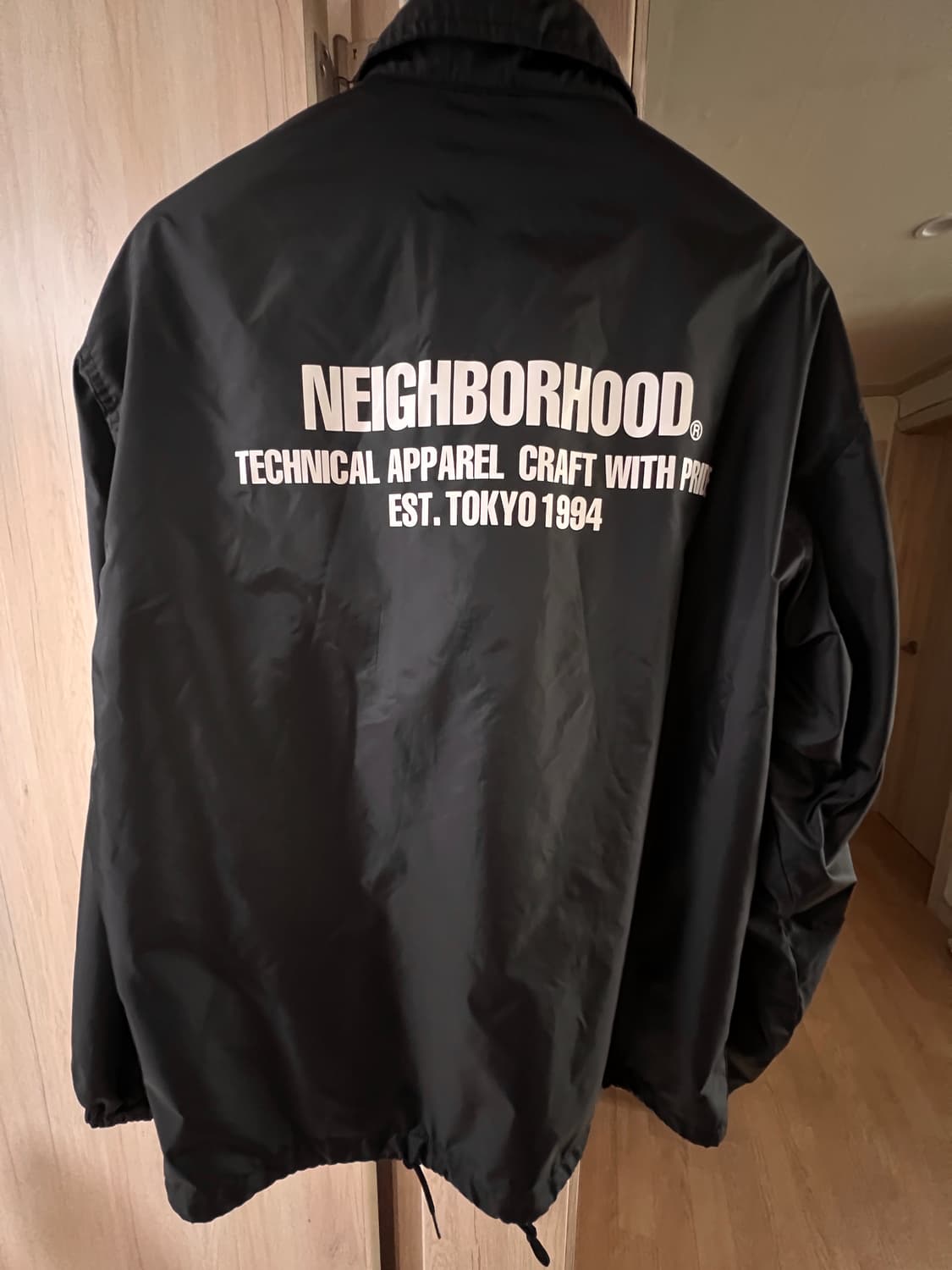 네이버후드 Neighborhood 윈드브레이커 블랙 자켓 상품이미지4