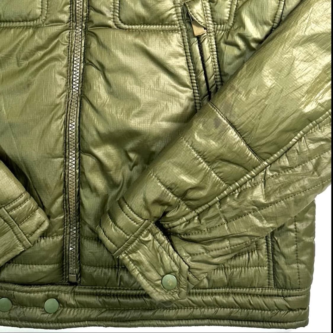 디젤 카키 바이커 자켓 상품이미지3