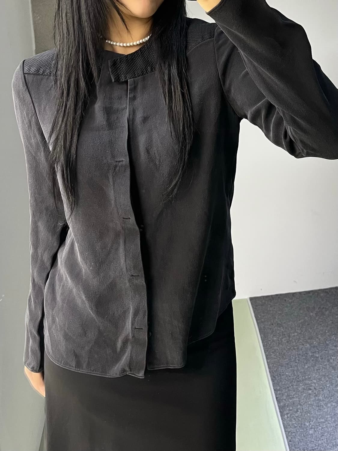 발렌시아가 14s/s 실크 블라우스 상품이미지2