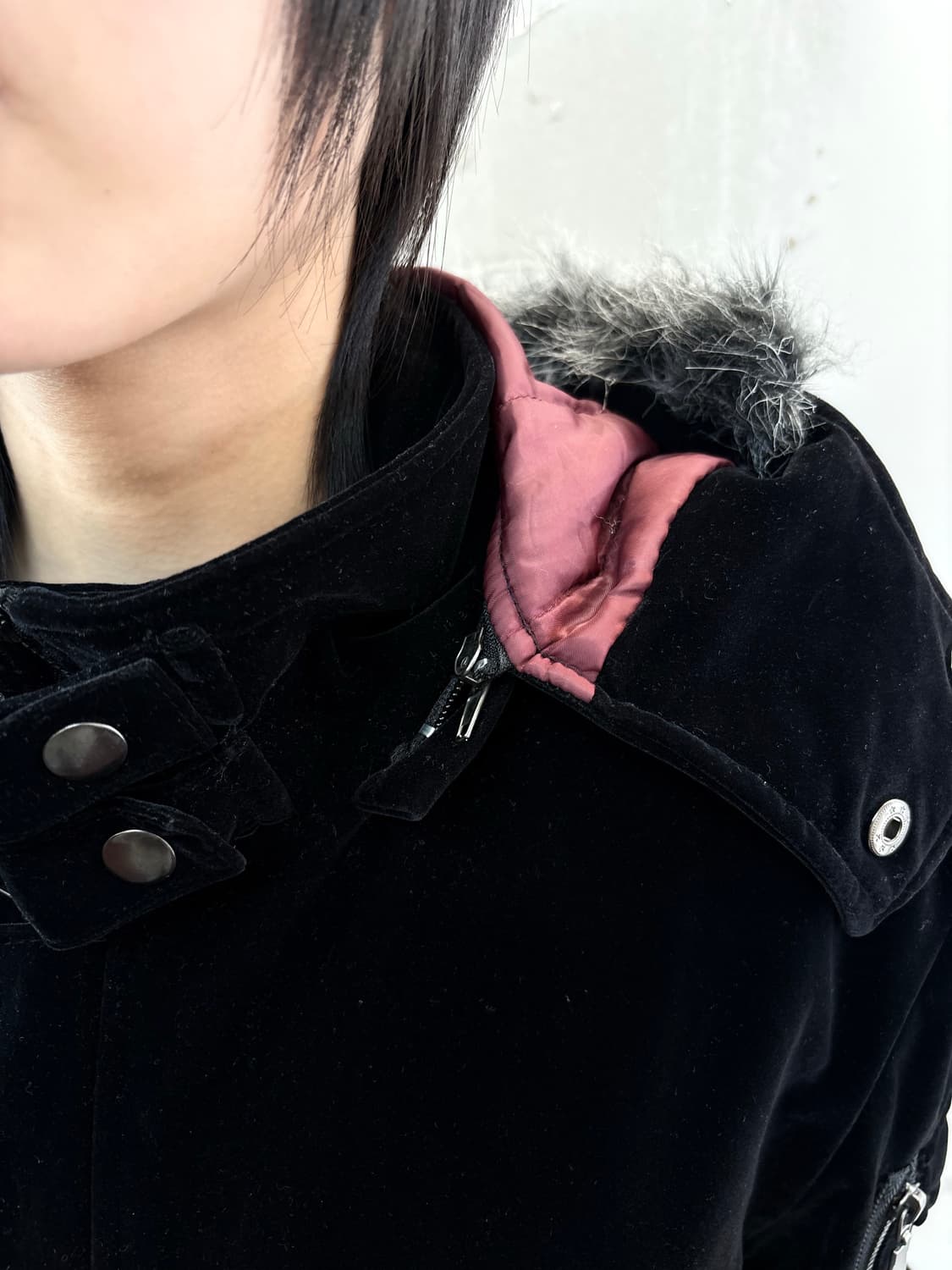 *Authentic*  Fireman Velvet Hooded Coat 상품이미지3