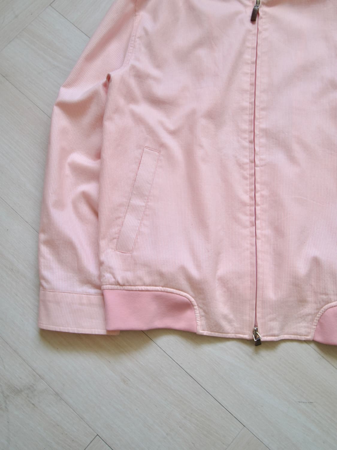 [PAUL STUART] neck button stripe blouson 상품이미지7