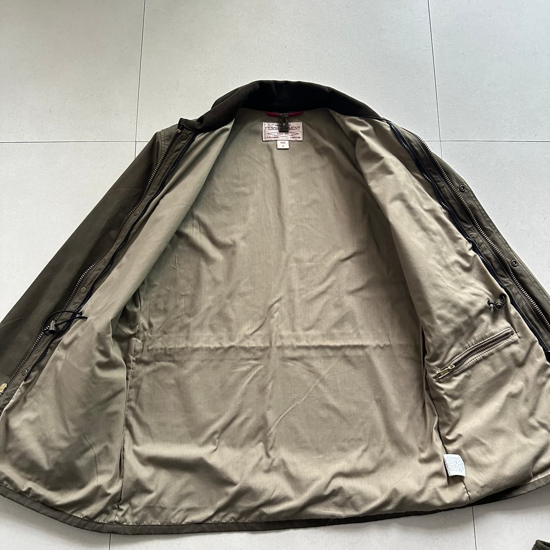 필슨 왁스 자켓 & 울 베스트 내피 포함 Made in USA 상품이미지5
