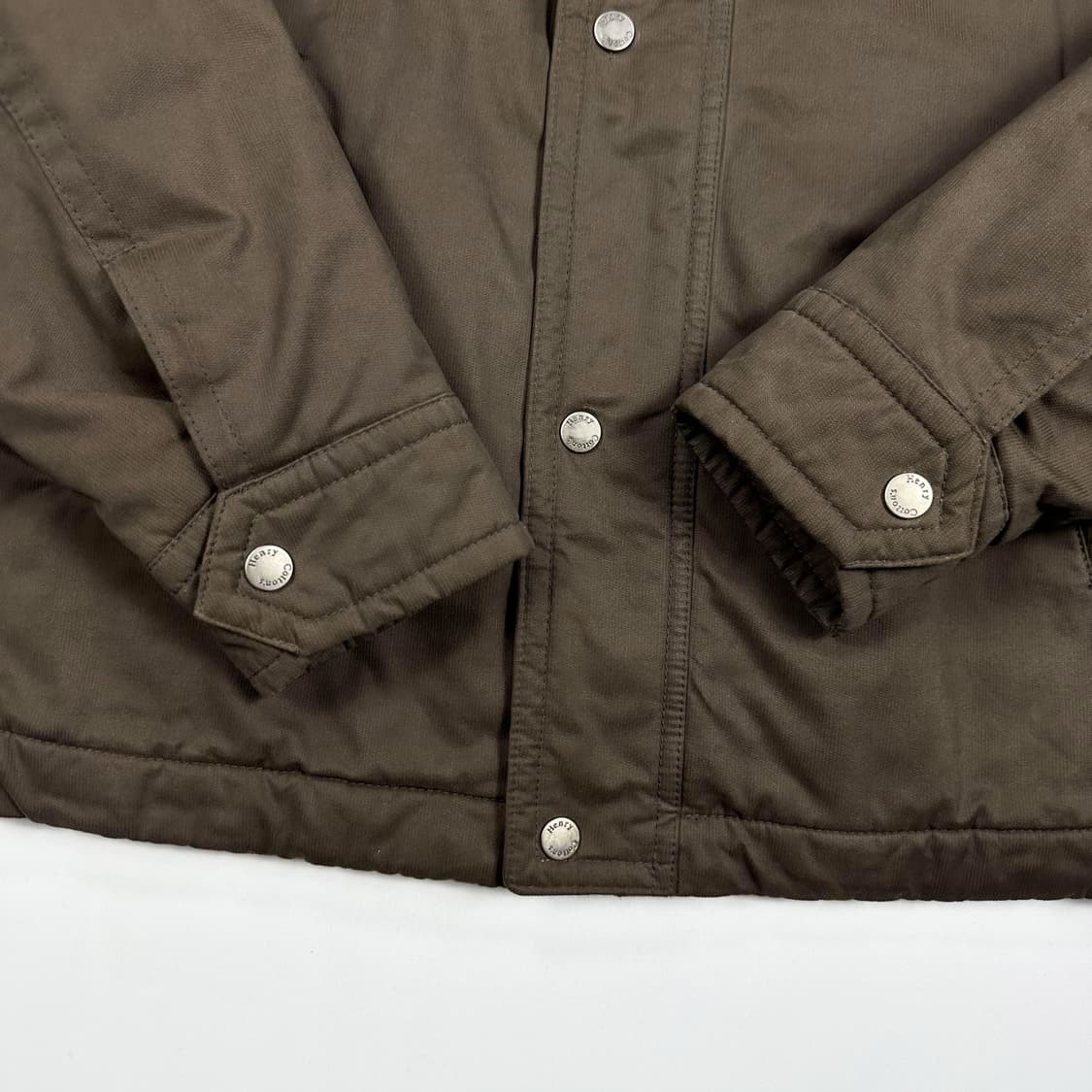 헨리코튼 클래식 브라운 사파리 점퍼 자켓 (L) 상품이미지5