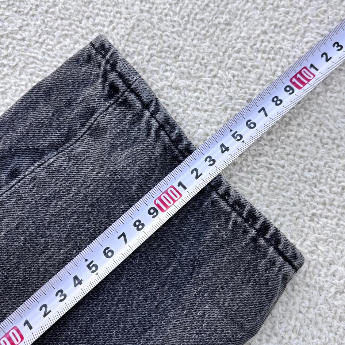 W32 리바이스 502 흑청 데님 팬츠 0406E 상품이미지7