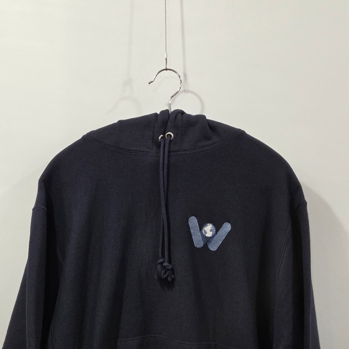 챔피온 블루택 리버스위브 기모 후드티 M 상품이미지2