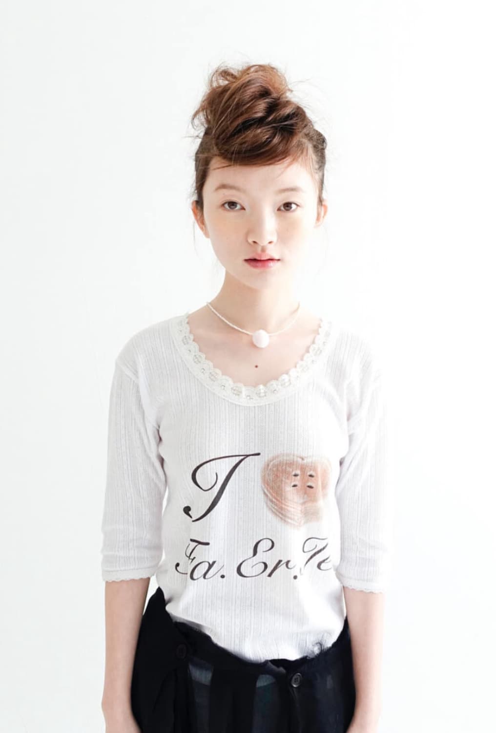 샵페어리 레이스 티 화이트 상품이미지1